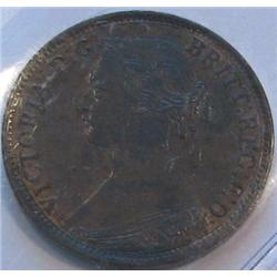 New Brunswick 1/2 Cent 1861 ICCS MS-62;
