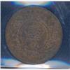 Image 2 : Nova-Scotia 1 Large Cent 1861, ICCS MS-