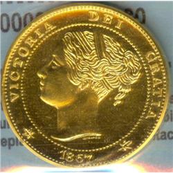 Canada Centennial medal, CCCS MS-65; 24