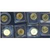 Image 1 : 1/20 oz Maple Leaf. Lot of 8 coins