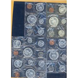 Proof-Like Sets 1962, lot of 5 sets