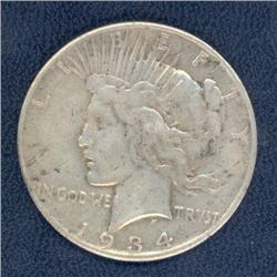 USA; 1 Dollar 1934-S, VF-35