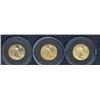 Image 1 : $5.00 Proof Gold Eagles 1998, 1999 & 20