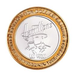 .999 Silver New York New York Casino Las Vegas $10 Limited Edition Gaming Token