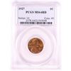 Image 1 : 1927 Lincoln Wheat Cent Coin PCGS MS64RD