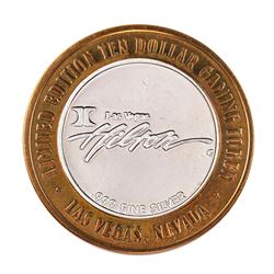 .999 Silver Hilton Las Vegas, Nevada $10 Casino Limited Edition Gaming Token