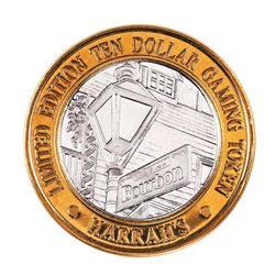 .999 Silver Harrah's Las Vegas, Nevada $10 Casino Limited Edition Gaming Token