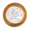 Image 1 : .999 Silver Sam Boyd's California Hotel $10 Casino Limited Edition Gaming Token