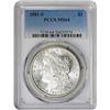 Image 2 : 1881-S $1 Morgan Silver Dollar Coin PCGS MS64 Amazing Toning