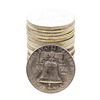 Image 2 : Roll of (20) Brilliant Uncirculated 1958-D Franklin Half Dollar Coins