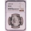 Image 1 : 1879-S $1 Morgan Silver Dollar Coin NGC MS64