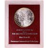 Image 1 : 1882-S $1 Morgan Silver Dollar Coin Redfield Collection Mint State 65