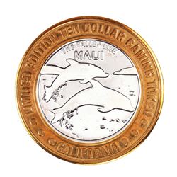 .999 Silver Sam Boyd's California Hotel $10 Casino Limited Edition Gaming Token