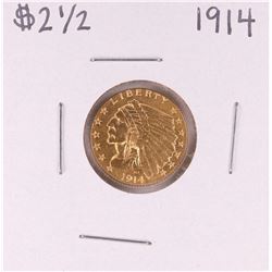 1914 $2 1/2 Indian Head Quarter Eagle Coin
