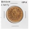 Image 1 : 1892 $10 Liberty Head Eagle Gold Coin