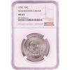 Image 1 : 1952 Washington-Carver Commemorative Half Dollar Coin NGC MS63