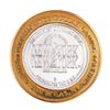 Image 2 : .999 Silver New York New York Casino Las Vegas $10 Limited Edition Gaming Token