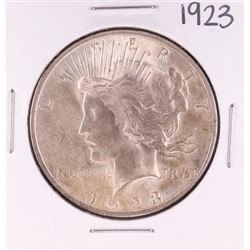 1923 $1 Peace Silver Dollar Coin