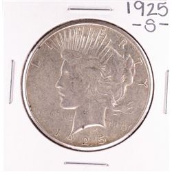 1925-S $1 Peace Silver Dollar Coin