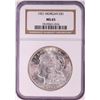 Image 1 : 1921 $1 Morgan Silver Dollar Coin NGC MS65