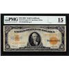 Image 1 : 1922 $10 Gold Certificate Note Fr.1173 PMG Choice Fine 15