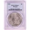 Image 1 : 1921 $1 Morgan Silver Dollar Coin PCGS MS64+