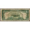Image 2 : 1929 $5 Central National Bank of Oakland, CA CH# 9502 National Currency Note