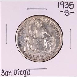 1935-S San Diego Commemorative Half Dollar Coin