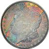 Image 5 : 1881-S $1 Morgan Silver Dollar Coin PCGS MS64 Amazing Toning