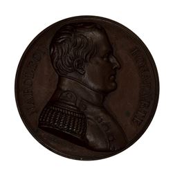 Napoleon Bonaparte 1826 Bronze Medal