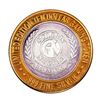 Image 1 : .999 Fine Silver Golden Nugget Las Vegas, Nevada $10 Limited Edition Gaming Token