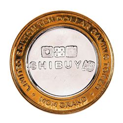 .999 Fine Silver MGM Grand Las Vegas, Nevada $10 Limited Edition Gaming Token