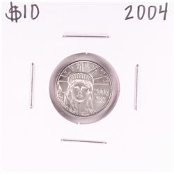 2004 $10 Platinum American Eagle Coin