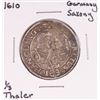 Image 1 : 1610 Germany Saxony 1/3 Thaler Silver Coin
