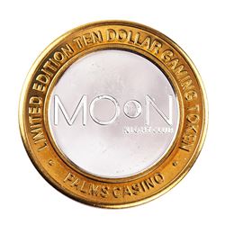 .999 Silver Palms Casino Las Vegas, NV $10 Casino Limited Edition Gaming Token