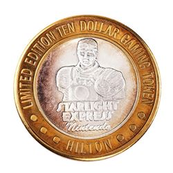 .999 Silver Hilton Las Vegas, Nevada $10 Casino Limited Edition Gaming Token