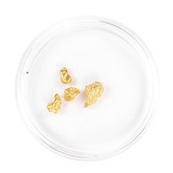 Lot of Gold Nuggets 2.56 Grams Gold Weight