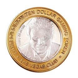 .999 Silver Las Vegas Club $10 Casino Limited Edition Gaming Token