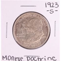 1923-S Monroe Doctrine Commemorative Half Dollar Coin