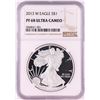 Image 1 : 2013-W $1 Proof American Silver Eagle Coin NGC PF68 Ultra Cameo