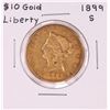 Image 1 : 1899-S $10 Liberty Head Eagle Gold Coin