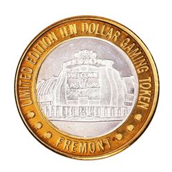 .999 Silver Sam Boyd's Fremont Las Vegas $10 Casino Limited Edition Gaming Token
