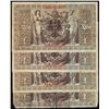 Image 2 : Lot of (4) 1910 Germany 1,000 Mark Currency Notes