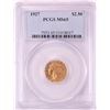Image 1 : 1927 $2 1/2 Indian Head Quarter Eagle Gold Coin PCGS MS65
