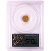 Image 2 : 1870 California Fractional 50 Cents Gold Coin PCGS MS60 Old Green Holder BG-1024
