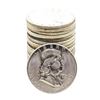 Image 1 : Roll of (20) Brilliant Uncirculated 1958 Franklin Half Dollar Coins
