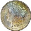 Image 3 : 1881-S $1 Morgan Silver Dollar Coin PCGS MS64 Amazing Toning