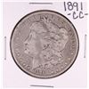 Image 1 : 1891-CC $1 Morgan Silver Dollar Coin