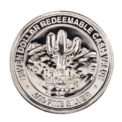.999 Fine Silver Harrah's Laughlin, Nevada $7 Casino Limted Edition Gaming Token
