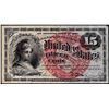 Image 1 : March 3, 1863 Fourth Issue Fifteen Cent Fractional Currency Note